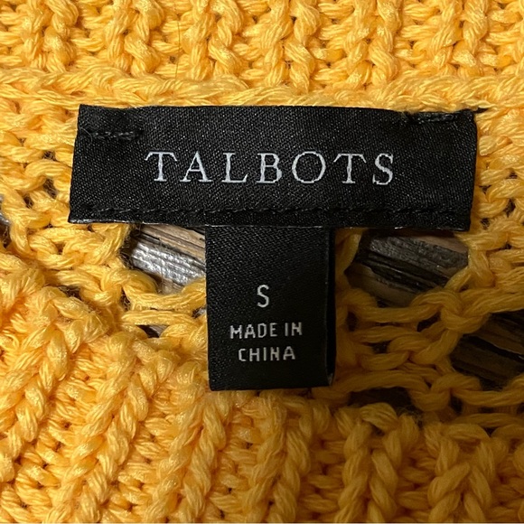 Talbots Crochet Sleeveless Sweater - Picture 7 of 8